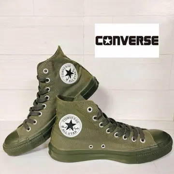 CONVERSE ALL STAR 하이컷 스니커즈 올리브
