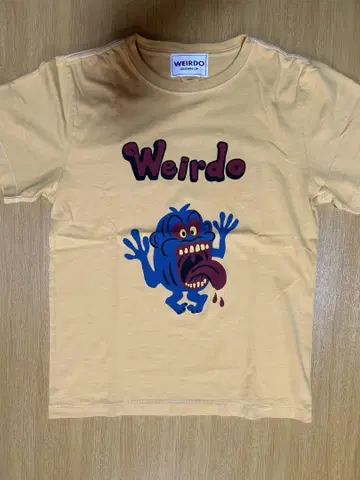 위어드 weirdo T셔츠 반팔 glad hand