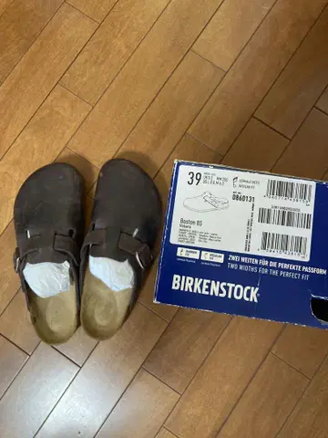 BIRKENSTOCK Boston 85 사보 샌들 39