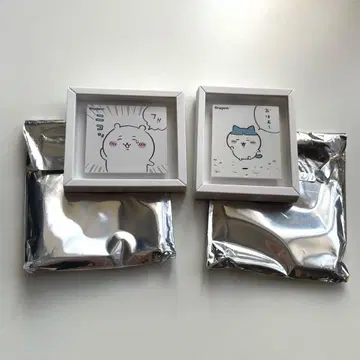 치이카와 (먼작귀) 프레임 마그넷 컬렉션 하치와레 2종 세트