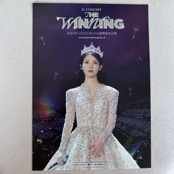 IU CONCERT THE WINNING 포스터