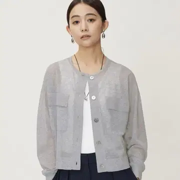플라스테 시어 가디건 S 사이즈