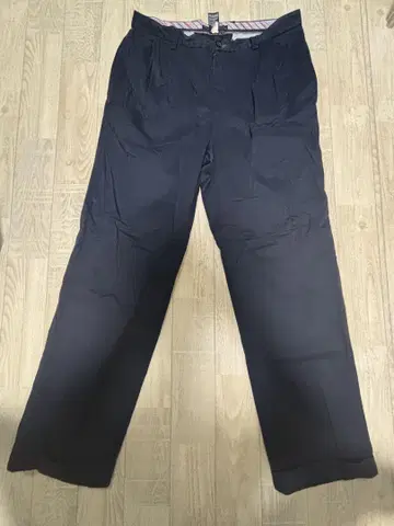 TOMMY HILFIGER 네이비 치노 팬츠 34/32