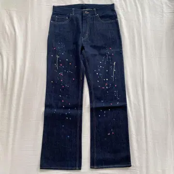 Niche. Paint Embroidery Jeans-Flared
