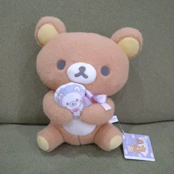 리락쿠마 하늘의 빙글빙글 솜사탕 봉제 인형 BIG 리락쿠마