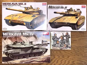 1/35 아카데미 메르카바 Mk.II, III, IV 3량 세트