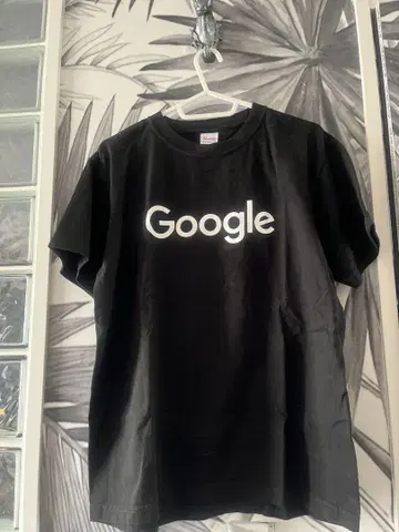 Google 티셔츠 사이즈 S 블랙 M도 선택 가능 기업 티셔츠 정품