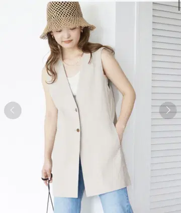 SLOBE IENA 린넨 베스트
