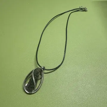 몰다바이트 목걸이 silver925