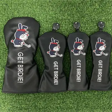 [ 4세트 ] 새상품 도라에몽 골프 클럽 헤드커버 1+3+UT+UT