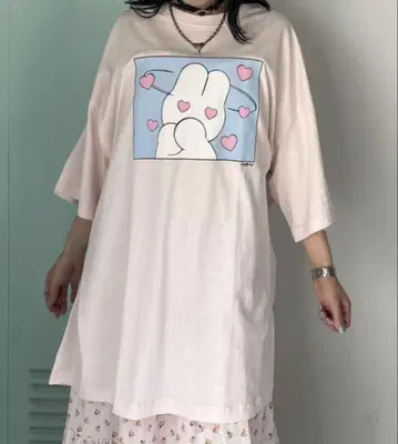 CANDY STRIPPER siroiusagichan BIG 티셔츠