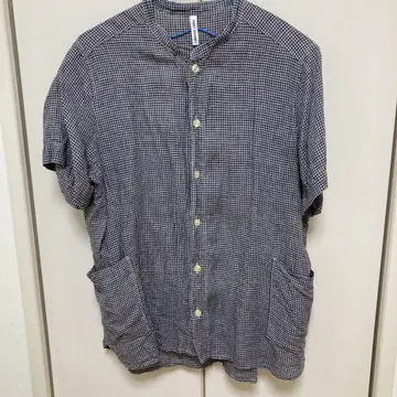 내추럴 런드리 natural laundry 반팔 셔츠 린넨 셔츠