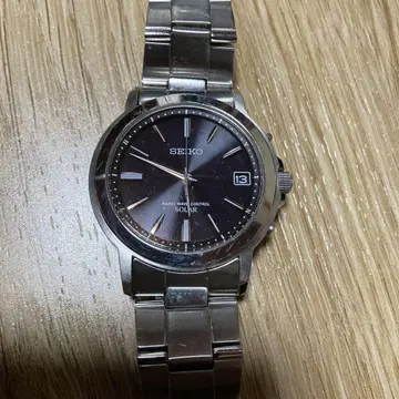 정크품 SEIKO 전파 솔라 손목시계 세이코