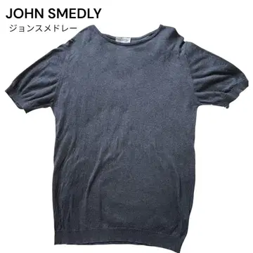 JOHN SMEDLEY 존스메들리 크루넥 반팔 니트 M 사이즈
