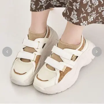 [한정품] 시마무라 yumi 샌들 스니커즈 스니커즈 코르크 M