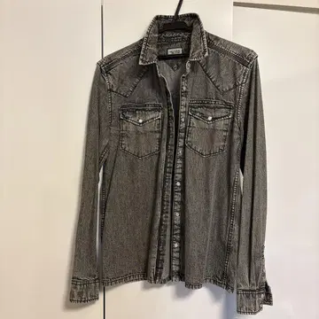 던거리 셔츠 그레이 Tommy Hilfiger Denim XS