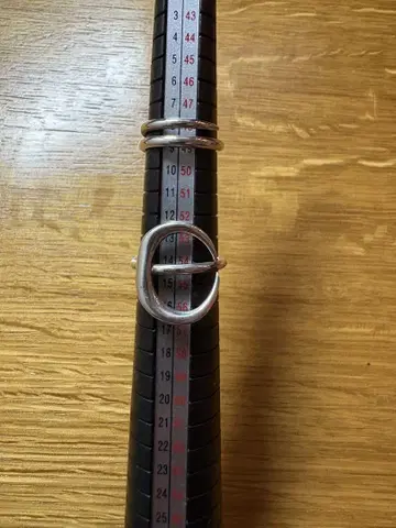 IBUQUI 실버 925 반지 2점 판매