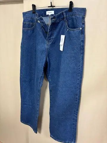 MONO-MART 네이비 블루 데님 팬츠 XL