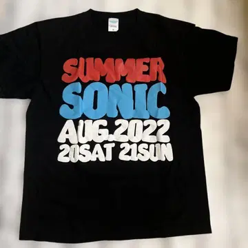 SUMMER SONIC 2022 티셔츠 M 사이즈