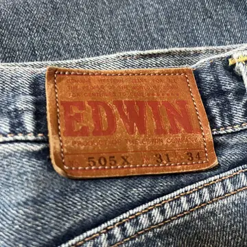 EDWIN 505 스트레이트 데님 31-34