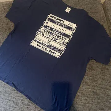 hiphop 카세트테이프 디자인 티셔츠 2XL