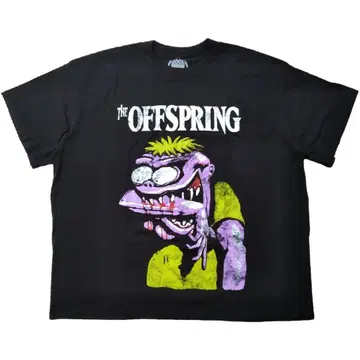 오프스프링 티셔츠 큰 2XL 사이즈 블랙 the offspring *