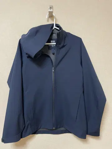 UNIQLO 유니클로 블록테크 파카 마운틴 파카 네이비 S