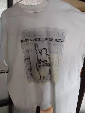 RAGE AGAINST THE MACHINE 티셔츠 레이지 밴드 티