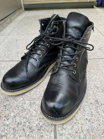 대너 워크 부츠 플레인 토 레이스업