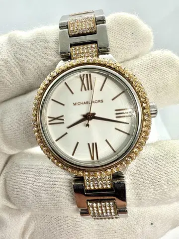 MICHAEL KORS 스톤 장식 손목시계
