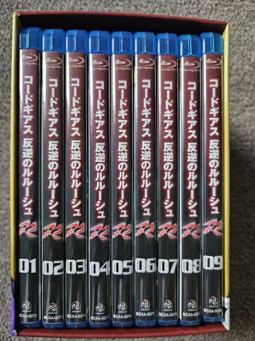 코드 기어스 반역의 를르슈 R2 Blu-ray 9권 세트 개봉품