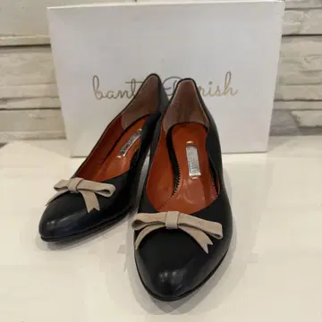 bantunParish 블랙 리본 펌프스
