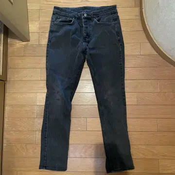 무료배송! Ksubi 블랙 슬림 핏 데님 팬츠
