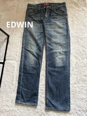 EDWIN 에드윈 스트레이트 데님 청바지 29인치 XV