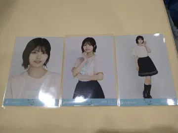 노기자카46 [ 나카니시 아루노 ] 카가와 T셔츠 브로마이드 3종 컴프