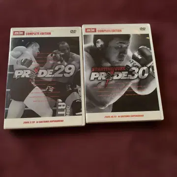 PRIDE 29 & PRIDE 30 DVD 2장 세트 2005년