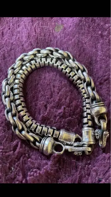 SHAMBALLA 샹발라 실버 925 팔찌 20.5cm