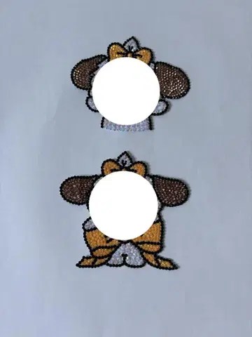 데코 부채 파츠