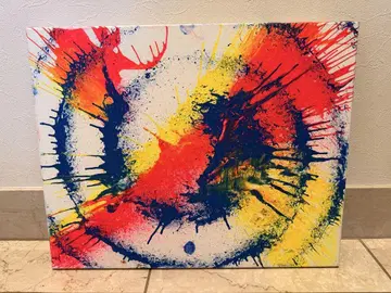 블루 맨 그룹 아트 작품 그림