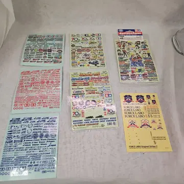 타미야 미니 사륜구동 스티커 7매 세트