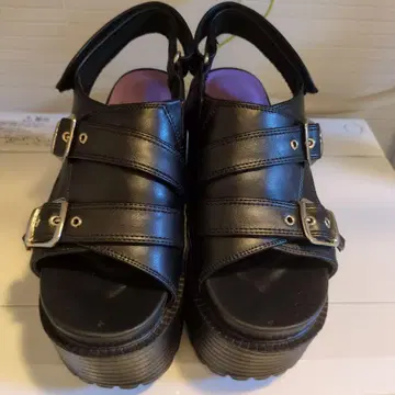 YOSUKE 통굽 샌들 M 사이즈