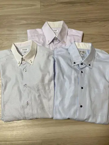 세련된 와이셔츠 renoma Homme 레노마 L 사이즈 7부 소매 3장