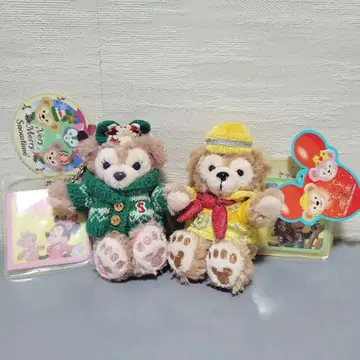 [미사용 택 포함] 더피 & 셰리메이 봉제 인형 세트