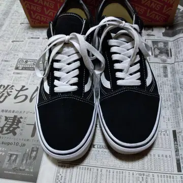 VANS 올드스쿨 블랙 28.5CM