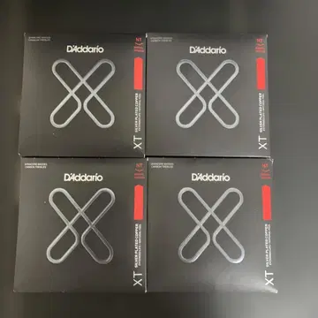 D'Addario XT 클래식 기타 줄 4팩