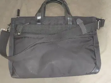 블랙 나일론 비즈니스 백