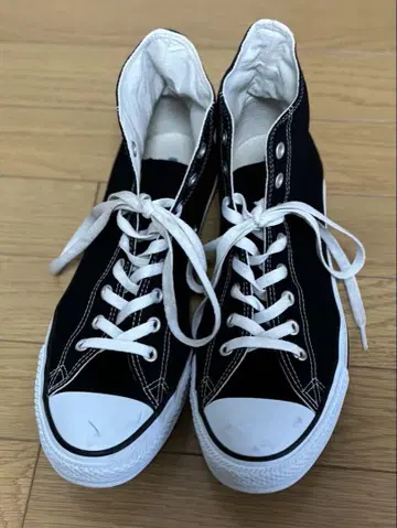 CONVERSE ALL STAR 블랙 하이컷 30cm