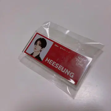 ENHYPEN 오시타비 HEESEUMG 아크릴 네임 플레이트