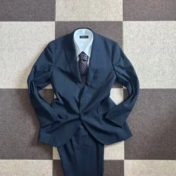 [새상품급] THE SUIT COMPANY 네이비 셋업