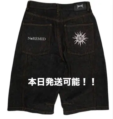 NOREMID RIGIT BAGGY JORTS -BLACK- M 조츠